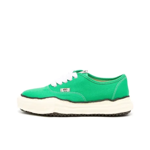 MIHARA YASUHIRO Baker OG Sole Low Top Стильные Скейтбординги Женские Зеленый