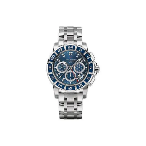 Carl F.Bucherer Автоматический Механический Часы Мужские PATRAVI Collection 42 мм Синий