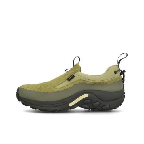 MERRELL Jungle Moc Шокабойеры Противоскользящие Низкие Топы Уличная Обувь Мужская Зеленая Черная