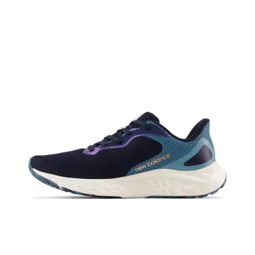 New Balance NB Свежий Foam Arishi V4 Low Топ Беговые кроссовки Женские Черный Фиолетовый Синий