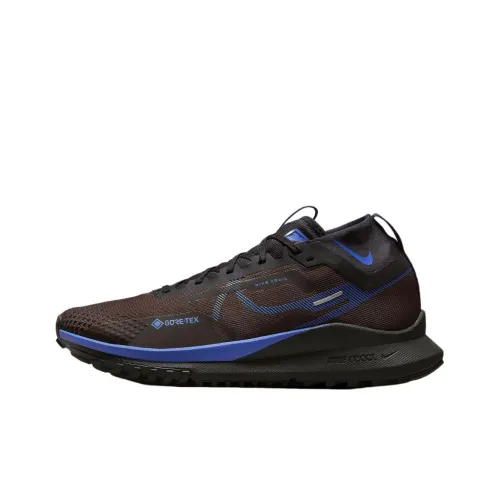 Nike Pegasus Trail 4 MID Top Trail Беговые кроссовки Мужской Черный Синий