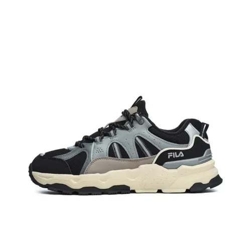FILA Trek 1S WE Low Топ Повседневная обувь Мужская Черный Серый
