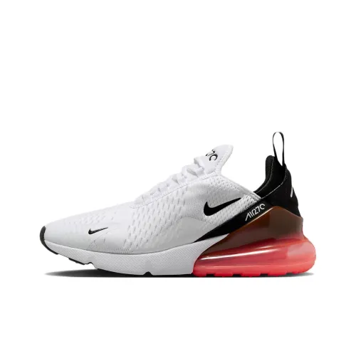 Nike Air Max 270 Low Топ Повседневная обувь Мужская Белый Черный Красный