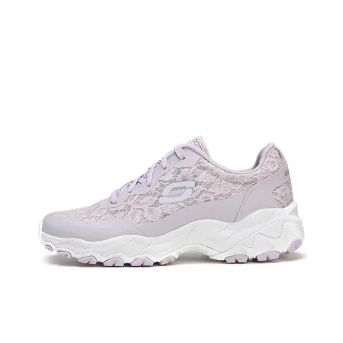 Skechers Encore Low Топ Беговые кроссовки Женские Лаванда