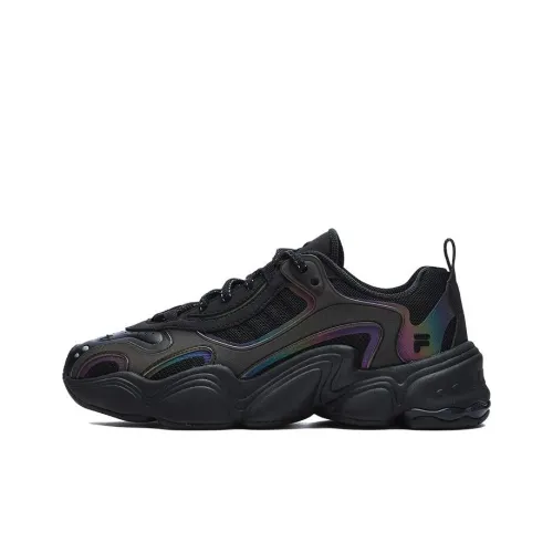 FILA FUSION TENACITY Monsters Спортивный низкий топ повседневный женский черный