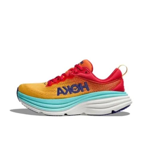 HOKA ONE ONE Bondi 8 Беговые кроссовки Низкий топ Вишня Женские
