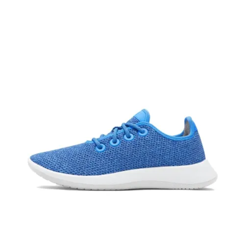 Allbirds Tree Runner Дышащий и Легкий Низкий Топ Спортивная Повседневная Обувь Женская Светло-Синий