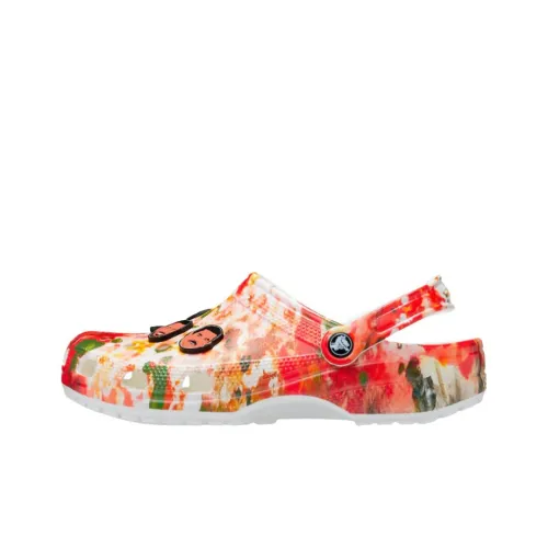 Crocs Classic Clog Спортивные сандалии унисекс красного цвета