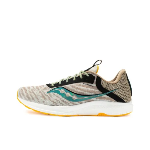 Saucony Freedom 5 Low Топ Беговые кроссовки Мужские Светлый хаки