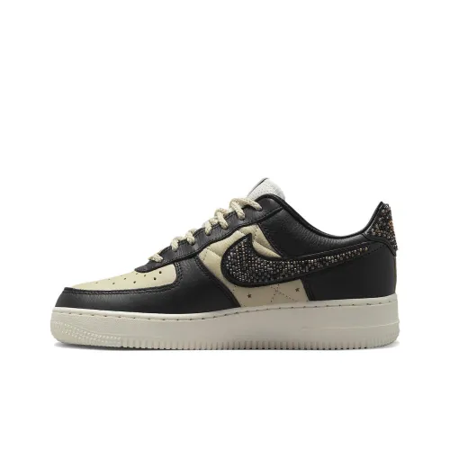 Премиум Goods x Nike Air FORCE 1 Low Топ Скейтборд Кроссовки Женские Черные