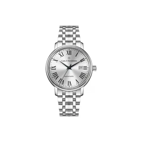 Carl F.Bucherer Автоматический Механический Механизм Мужские Часы 40 мм Серебряный