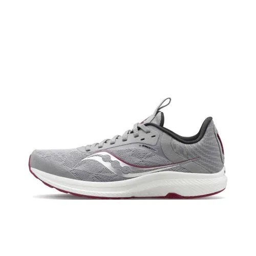 Saucony Freedom 5 Low Топ Беговые кроссовки Женские Серый