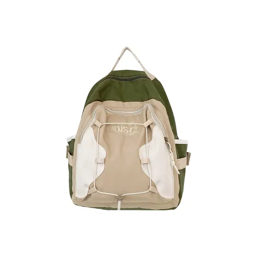OURFUN Нейлоновый рюкзак стандартный унисекс зеленый