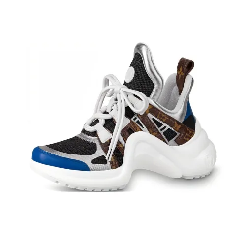 LOL x LOUIS VUITTON Низкие кроссовки для бега Женские Белый Коричневый