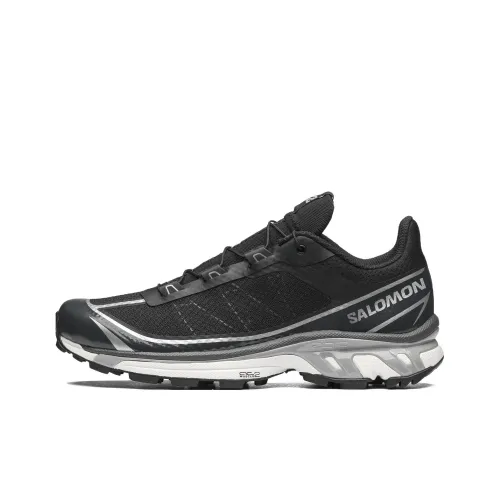 SALOMON XT 6 FT Slip-Resistant Coating Low-Top Streetwear Унисекс Черный Белый Серый