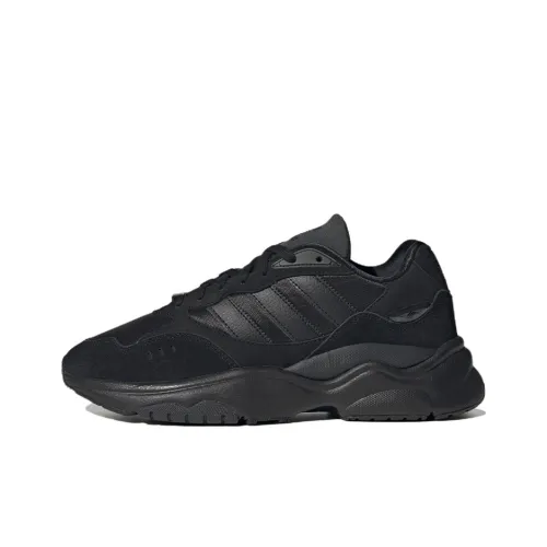 Adidas Originals Retropy F90 Slip-resistant Abrasion-resistant Lightweight Low Top Casual Unisex Black Adidas Originals Retropy F90 Противоскользящий Устойчивый к истиранию Легкий Низкий Топ Повседневный Унисекс Черный