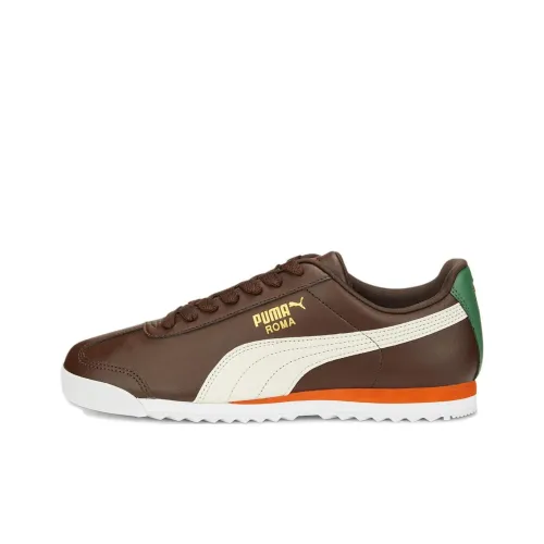 PUMA Roma Basic+ Low Top Тренировочные Кроссовки Унисекс Коричневый