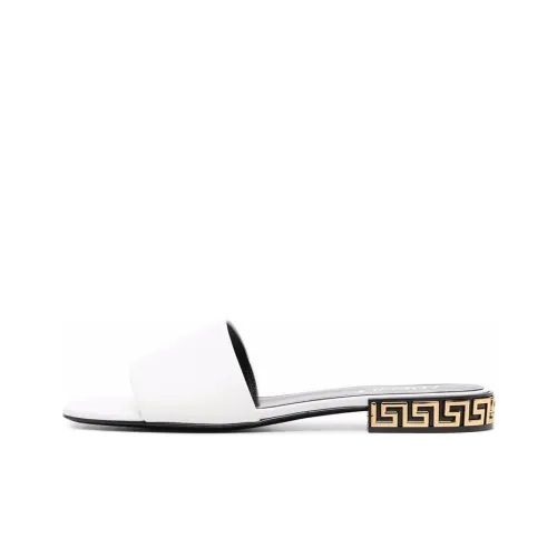 VERSACE Greca Labyrinth Слипоны Женские Белые