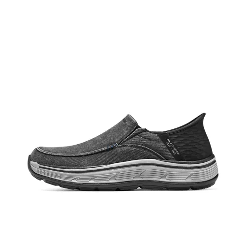 Skechers Slip Ins Casual Низкий Топ Черный Мужской