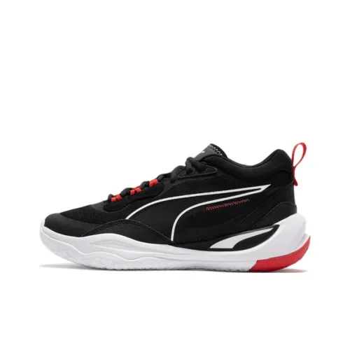 PUMA Playmaker Low Топ Casual Унисекс Черный Белый