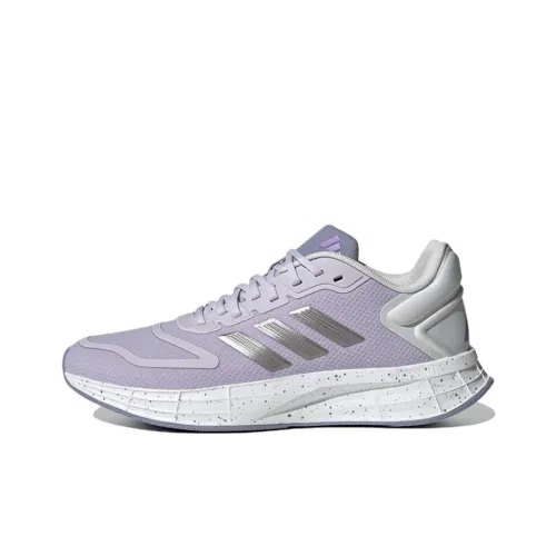 Adidas DURAMO LITE 2,0 Slip Устойчивый к истиранию Низкий Топ Марафон Беговые кроссовки Женские Фиолетовый Белый
