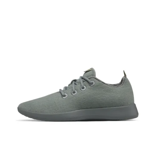 Allbirds Wool Runner Slip-Resistant и Breathable Low Top Спортивная Повседневная Обувь Женская Dolphin Серый