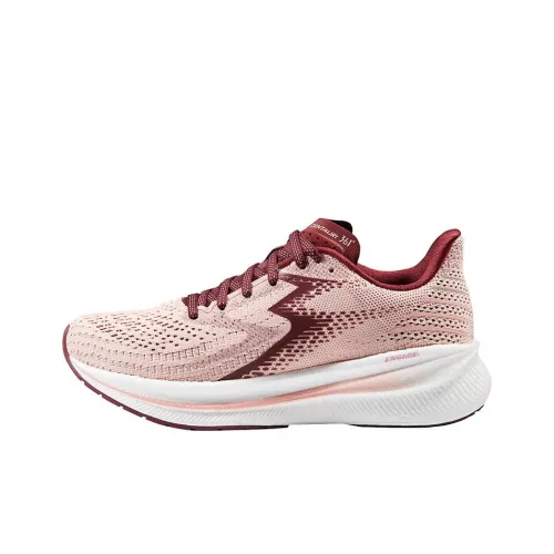 361° Centauri Slip-resistant Abrasion-resistant Lightweight Low-Top Running Shoes Men's Pink Перевод 361° Centauri Противоскользящие Устойчивые к износу Легкие Низкие Кроссовки для бега Мужские Розовые