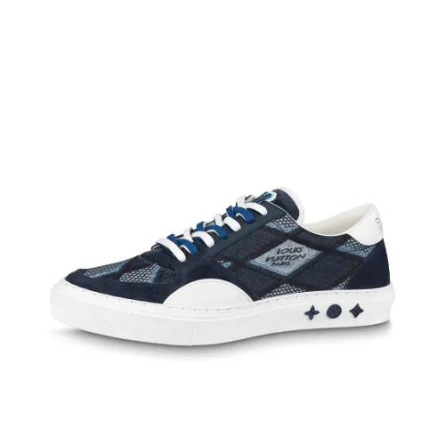 LOUIS VUITTON Ollie Low Топ Стильные Скейтбординги Мужской Синий