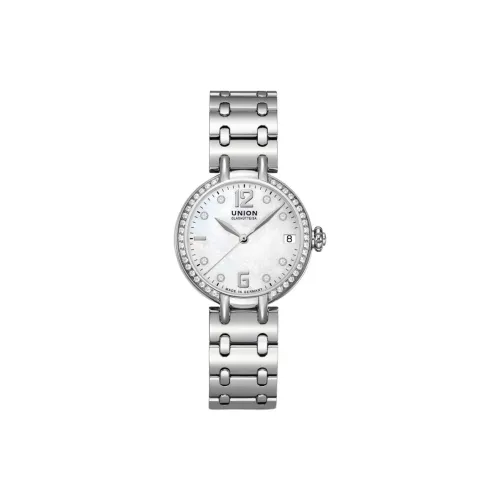 UNION GLASHUTTE/SA Автоматический Механический Движение Женские Часы 32 мм Жемчужная Раковина Цвет