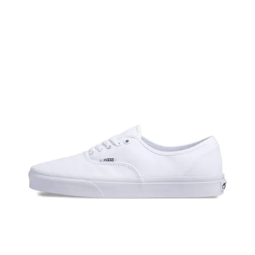Vans Authentic Series Low Топ Скейтборд Кроссовки Унисекс Белый