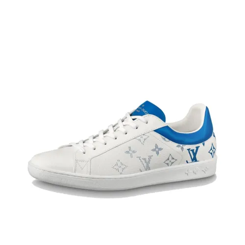LOUIS VUITTON Luxembourg Стильные Скейтбординги Унисекс Белый Синий Градиент