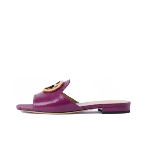 GUCCI Слипоны Женские Фиолетовые