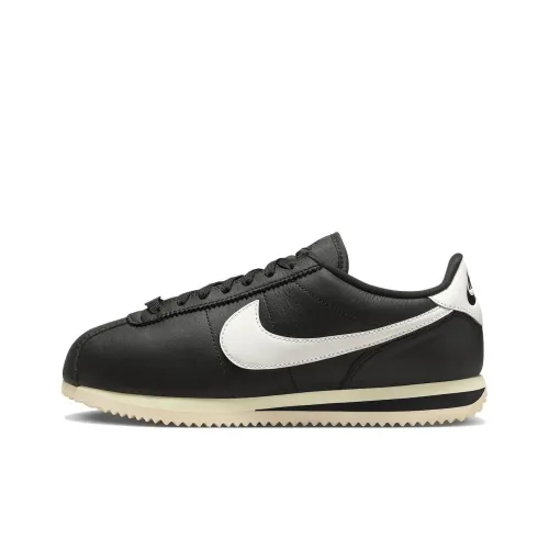 Nike Cortez Low Топ Повседневные Беговые Кроссовки Женские Черные