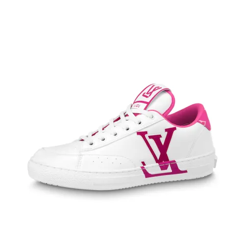 LOUIS VUITTON Charlie Low Топ Стильные Скейтбординги Женские Розово-красный