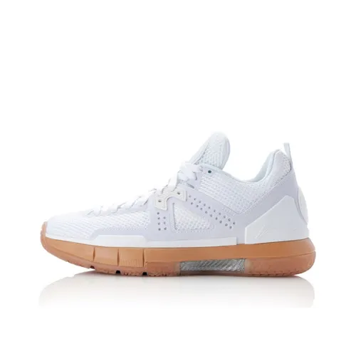 LINING WOW 5 Way Of Wade 5 White Hot Non Slip Легкий Низкий Топ Баскетбольные Кроссовки Мужские Белый Желтый