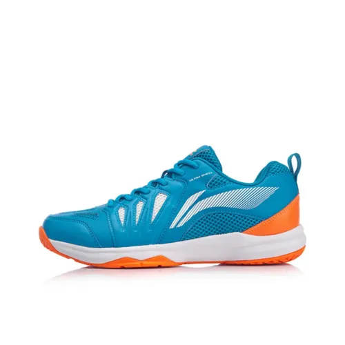 LiNing Ace Slip-Resistant Abrasion-Resistant Lightweight Low-Top Badminton Shoes Unisex Blue LiNing Ace Противоскользящие Устойчивые к износу Легкие Низкие Кеды для Бадминтона Унисекс Синий