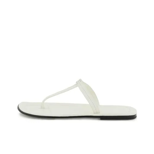 TOTEME Hohe Шлепанцы Женские Белые