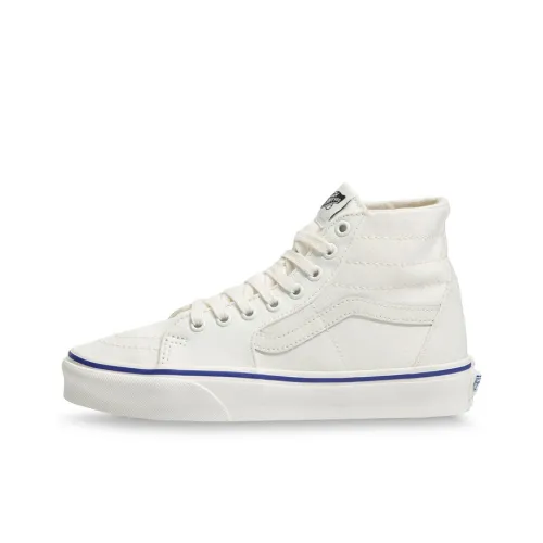 VANS SK8 High Топ Скейтборд Кроссовки Унисекс Белый Синий