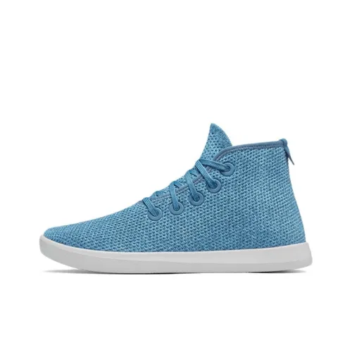 Allbirds Tree Toppers Slip-Resistant Shock Absorbers Low Top Skateboard Shoes Women's Tidal Blue