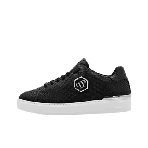 PHILIPP PLEIN Lo Топ Скейтборд Кроссовки Низкие Черные Мужские