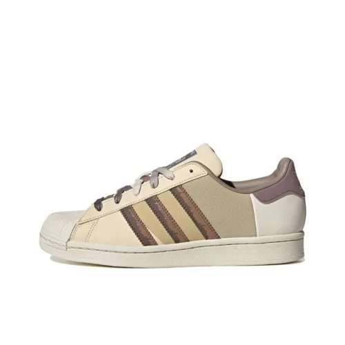 Adidas Originals SUPERSTAR Low Топ Скейтборд Кроссовки Женские Коричневый