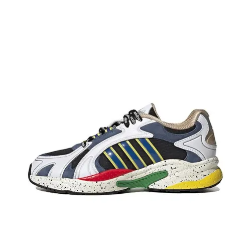 Adidas Neo Crazychaos Shadow 2,0 Slip Resistant Abrasion Resistant Низкий Топ Casual Унисекс Белый Синий Зеленый