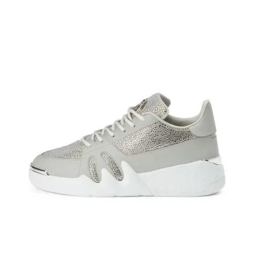 Giuseppe Zanotti GZ Talon Low Топ Стильные Скейтбординги Мужской Серый