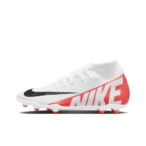 Nike Mercurial Superfly 9 Амортизирующие футбольные бутсы с противоскользящим эффектом унисекс белый
