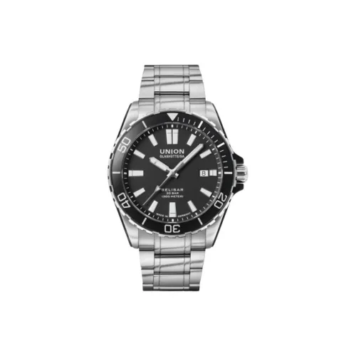 UNION GLASHUTTE/SA Автоматический Механический Мужской Часы из Коллекции Belisar 42 мм Черные