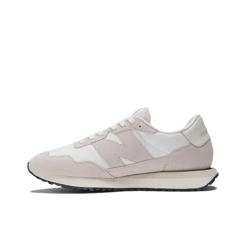 New Balance NB 237 Low Топ Повседневные Беговые Кроссовки Мужские Экрю