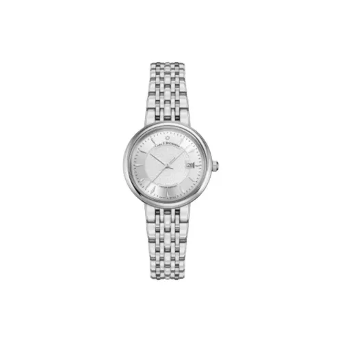 BUCHERER ADAMAVI Collection Кварцевый механизм Женские часы Серебристый циферблат Корпус из нержавеющей стали Ремешок из нержавеющей стали