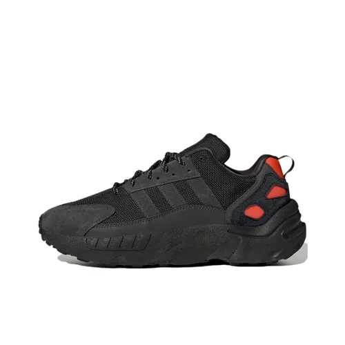 Adidas Originals ZX 22 Boost Slip-on Low Top Повседневные Беговые кроссовки Унисекс Черные