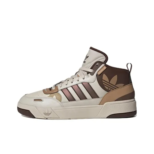 Adidas Originals Post Up Износостойкий и Легкий MID Скейтборд Кроссовки Унисекс Экрю