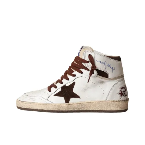 Golden Goose Azure Star Скейтборд Кроссовки Высокие Женские